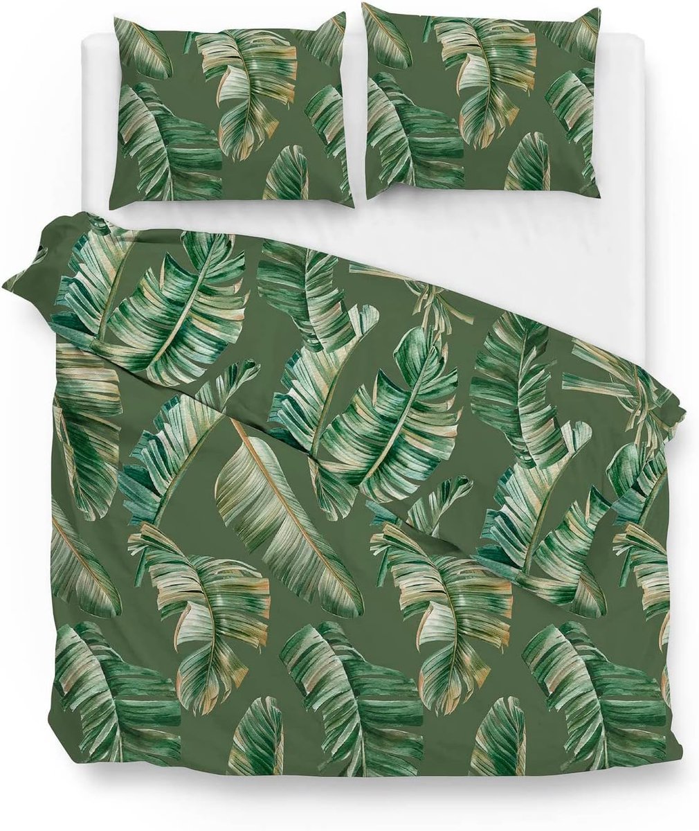 Dekbedovertrek set 260x200/220 cm - katoen-satijn - luxe uitstraling - ademend comfort - SnelShoppen
