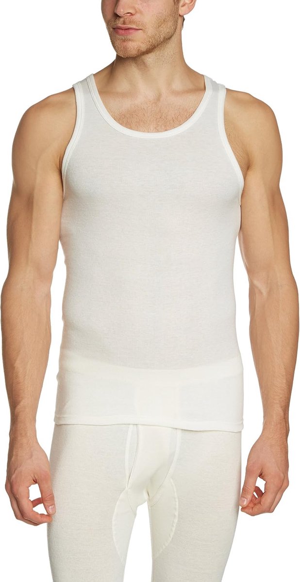 Heren thermisch ondergoed - bovenstuk Angora onderhemd s8010040