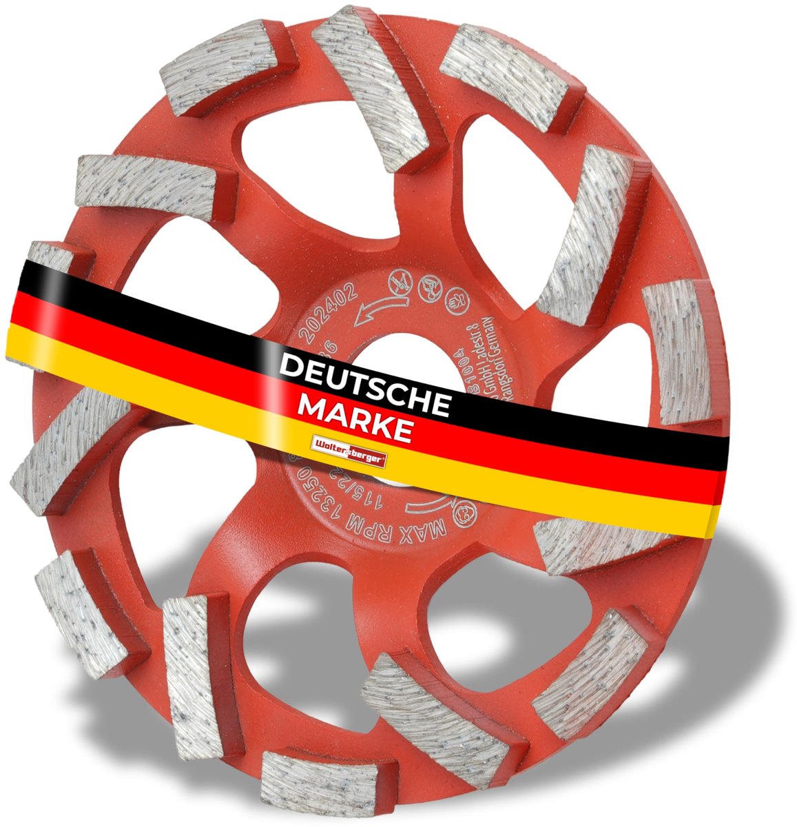 Slijpkom 115 mm - Diamant - Voor beton en harde materialen - Voor professioneel slijpwerk - ShopVlot
