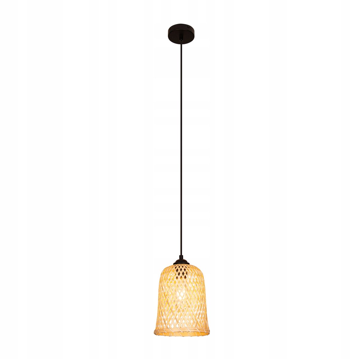 Bamboe Hanglamp Boho Rotan Hout Stijl Loft