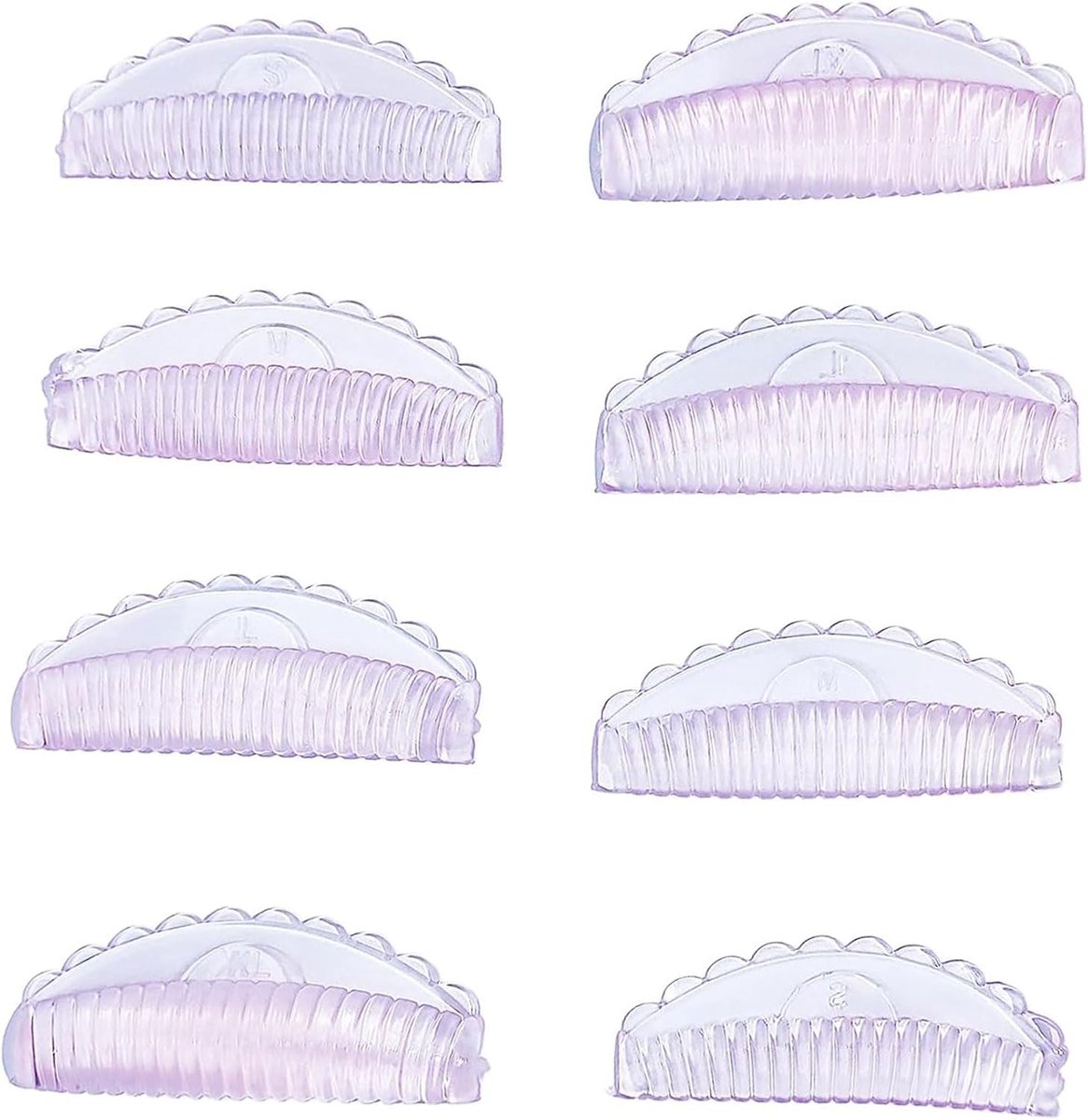 Wimperlifting-pads, voor het krullen van de wimpers, 8-delige set - ShopVlot