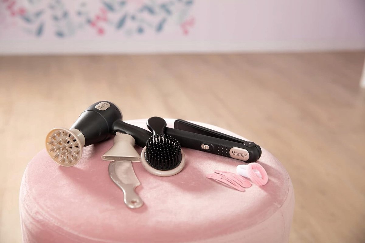 Kinderkapsalon met Föhn, Licht, Geluid en Accessoires