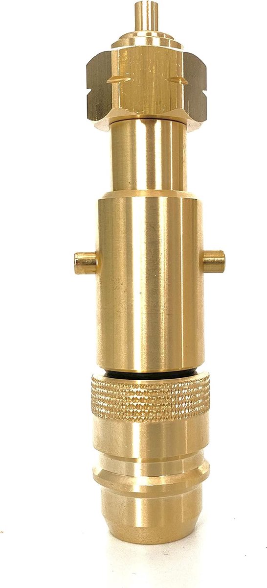Adapter voor campinggasflessen - 2 in 1 EURONOZZLE/Bayonett - Premium kwaliteit - Geschikt voor LPG - ShopVlot