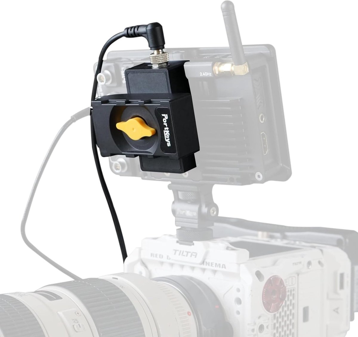 Powermodule met dubbele NP-F dummy batterij - USB-C PD & DC input - 8V gereguleerde output - ShopVlot