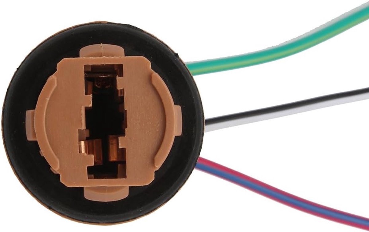 Lampenhouder 7443 T20 - ABS + koperdraad - plug en play installatie - geschikt voor 12V-24V - ShopVlot