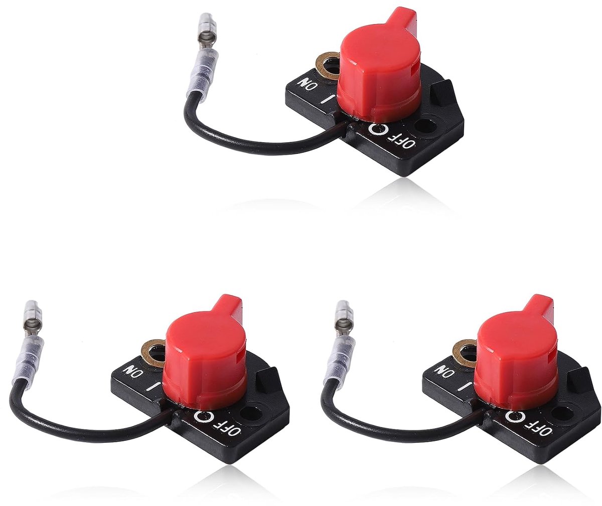 Motor Schakelaar voor Robin Subaru EY15 EY20 EY28 EY27 - 3 stuks - Hoge compatibiliteit - Eenvoudige vervanging - ShopVlot