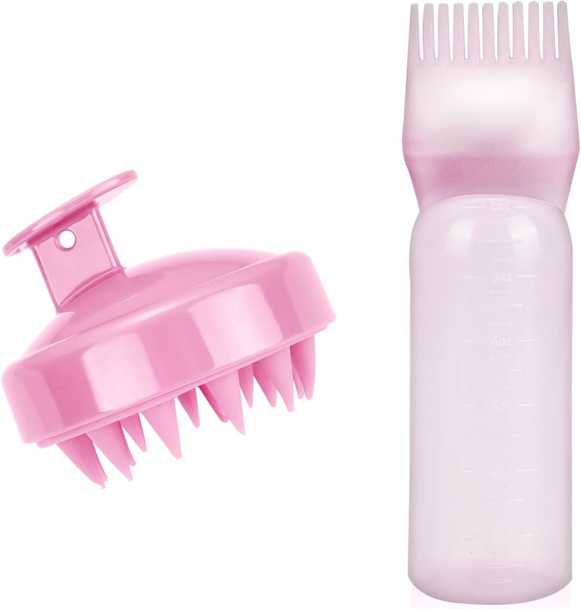 Haarverf Applicator Fles - Roze - Gemakkelijk in gebruik - Voor een gelijkmatige kleurverdeling - ShopVlot