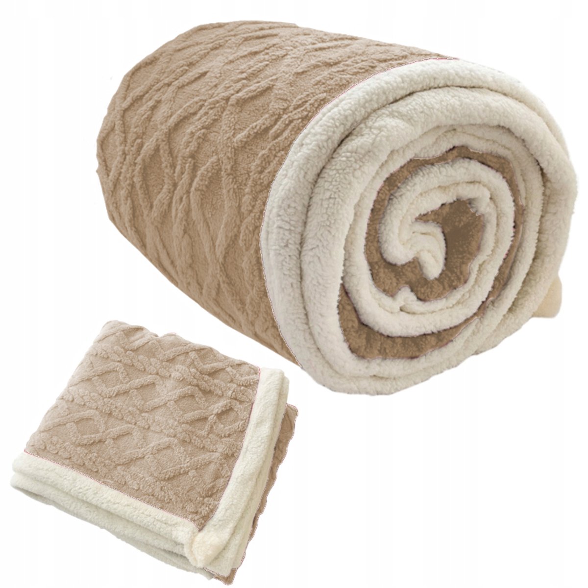 Dikke Pluche Dekens 200x220cm - Zacht & Warm