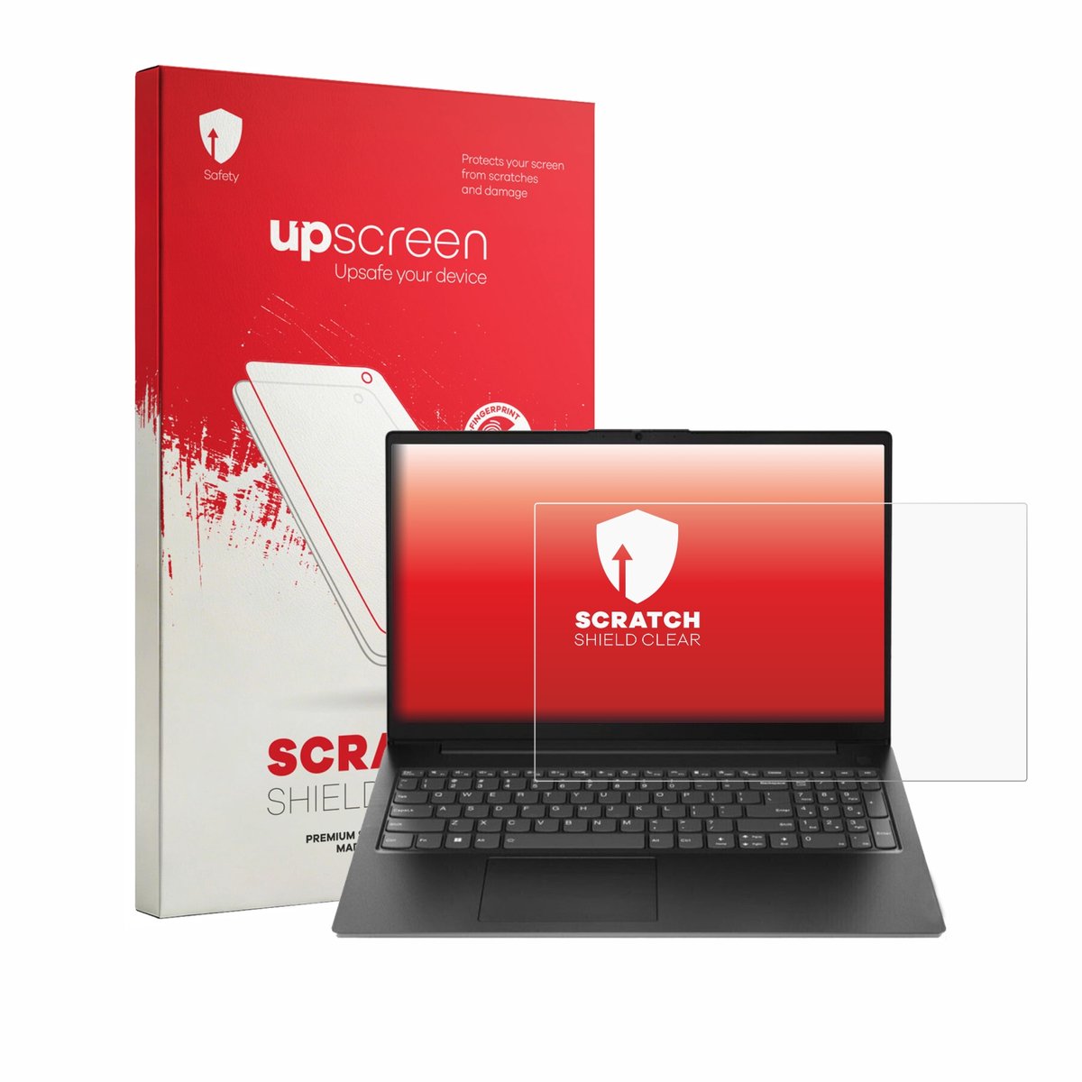 upscreen - Screenprotector voor Lenovo V15 Gen 7 - Folie Beschermfolie transparant