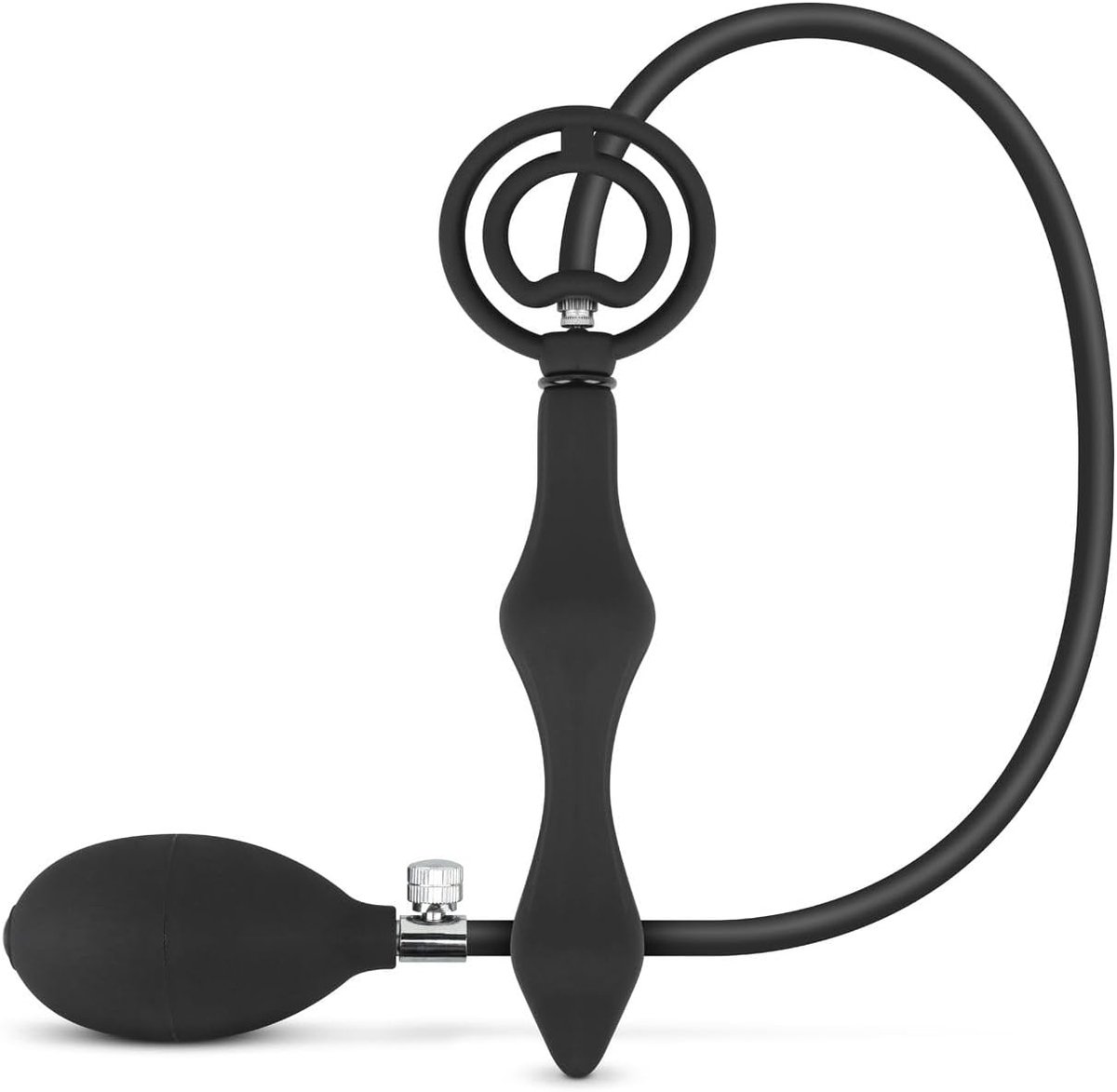 Opblaasbare anale plug - volledig opblaasbaar - zachte oppervlakte - perfect voor anale training - ShopVlot