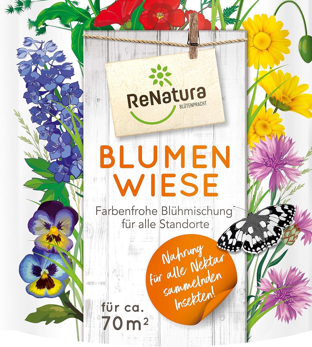 Perennial bloemenweide zaden 0,5 kg - Voor alle locaties - Geschikt voor 70 m² - Creëer een kleurrijke tuin - ShopVlot