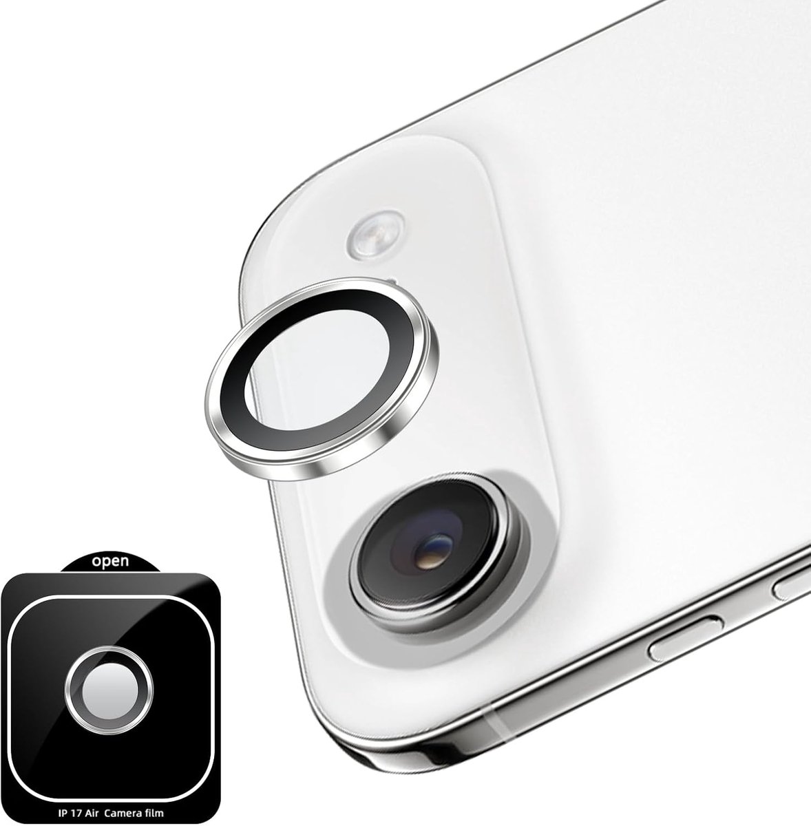 Camerabescherming - metaallegering - krasbestendig - optimale bescherming voor lens - ShopVlot