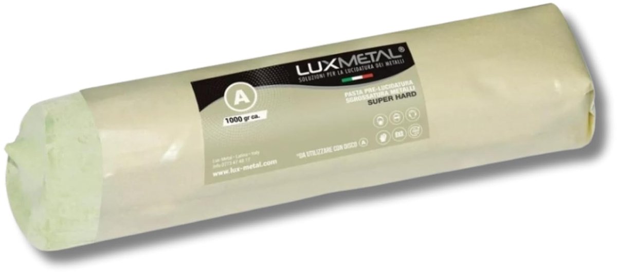 Polijstpasta 1kg - Super harde abrasieve pasta - Voor aluminium, staal, koper en meer - Verwijdert oxidatie en vlekken - ShopVlot