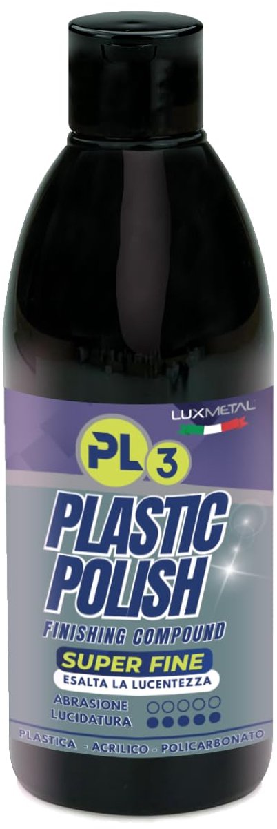 Polijstpasta Super Fijn 250 ml - Voor transparante kunststoffen - Maximale glans en transparantie - ShopVlot
