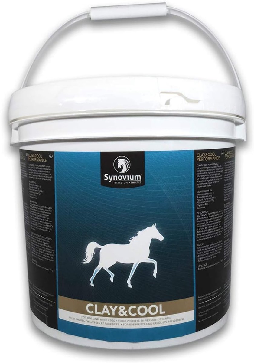 Klei voor paarden 5 kg - natuurlijke samenstelling - verkoelende werking - ideaal voor warme benen - ShopVlot