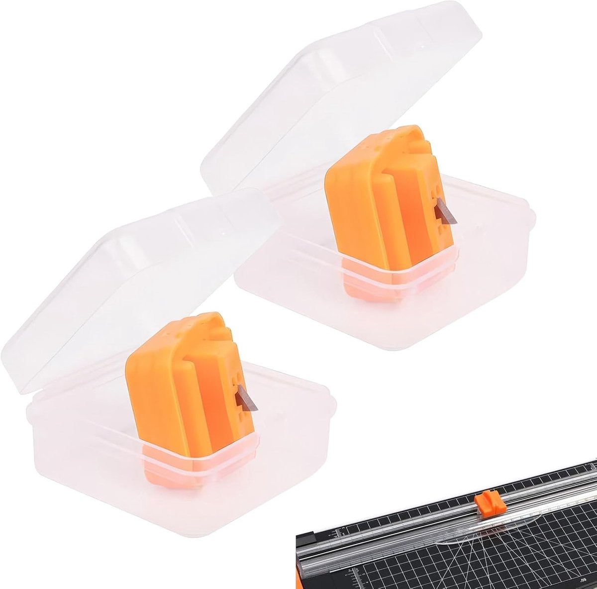 Vervangset voor gereedschap - Multifunctioneel - Oranje - Precisie snijden van A4 papier - ShopVlot