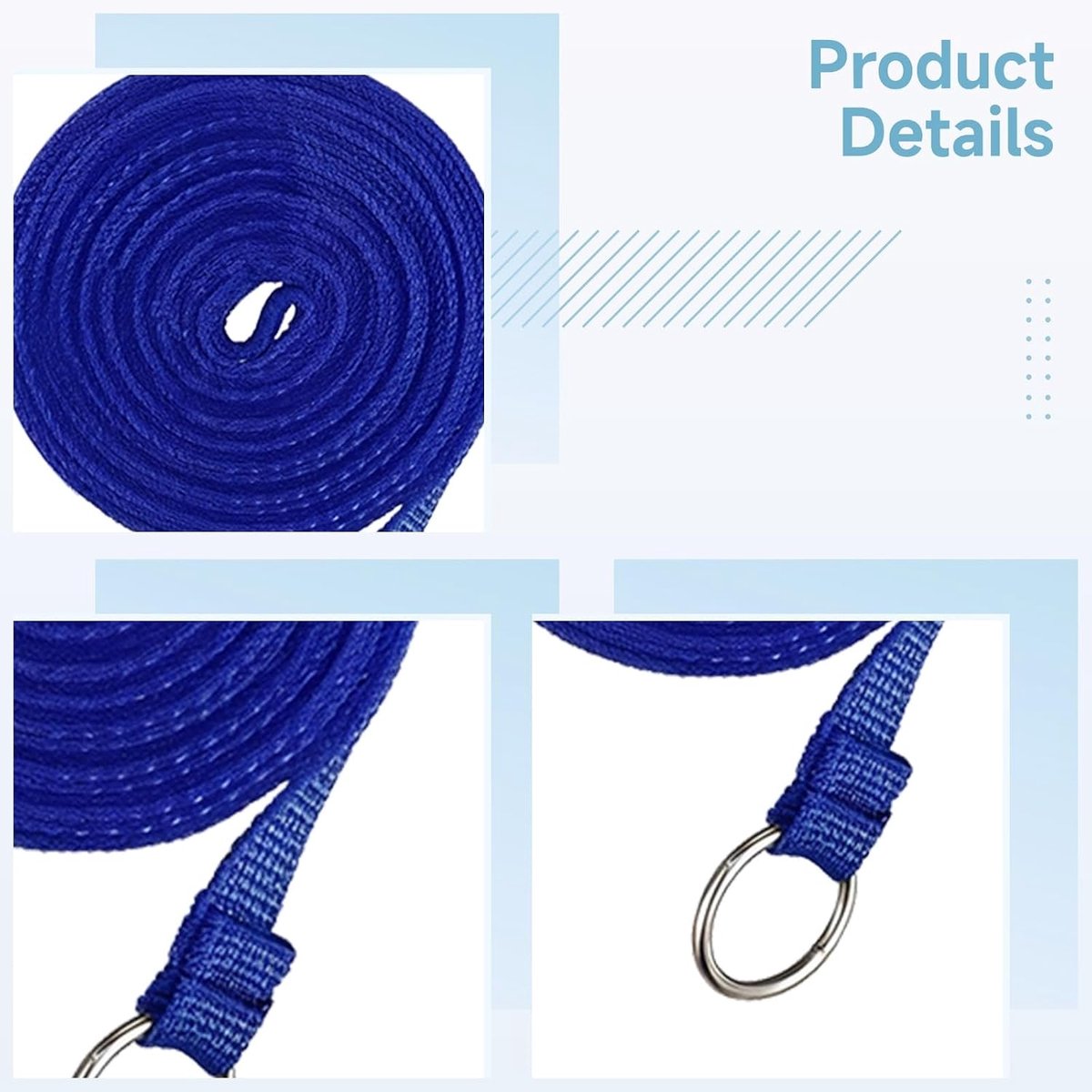 Hondenriem - Slip lijn - Honden trainen - Verstelbaar nylon - 1.8 meter - Multicolor
