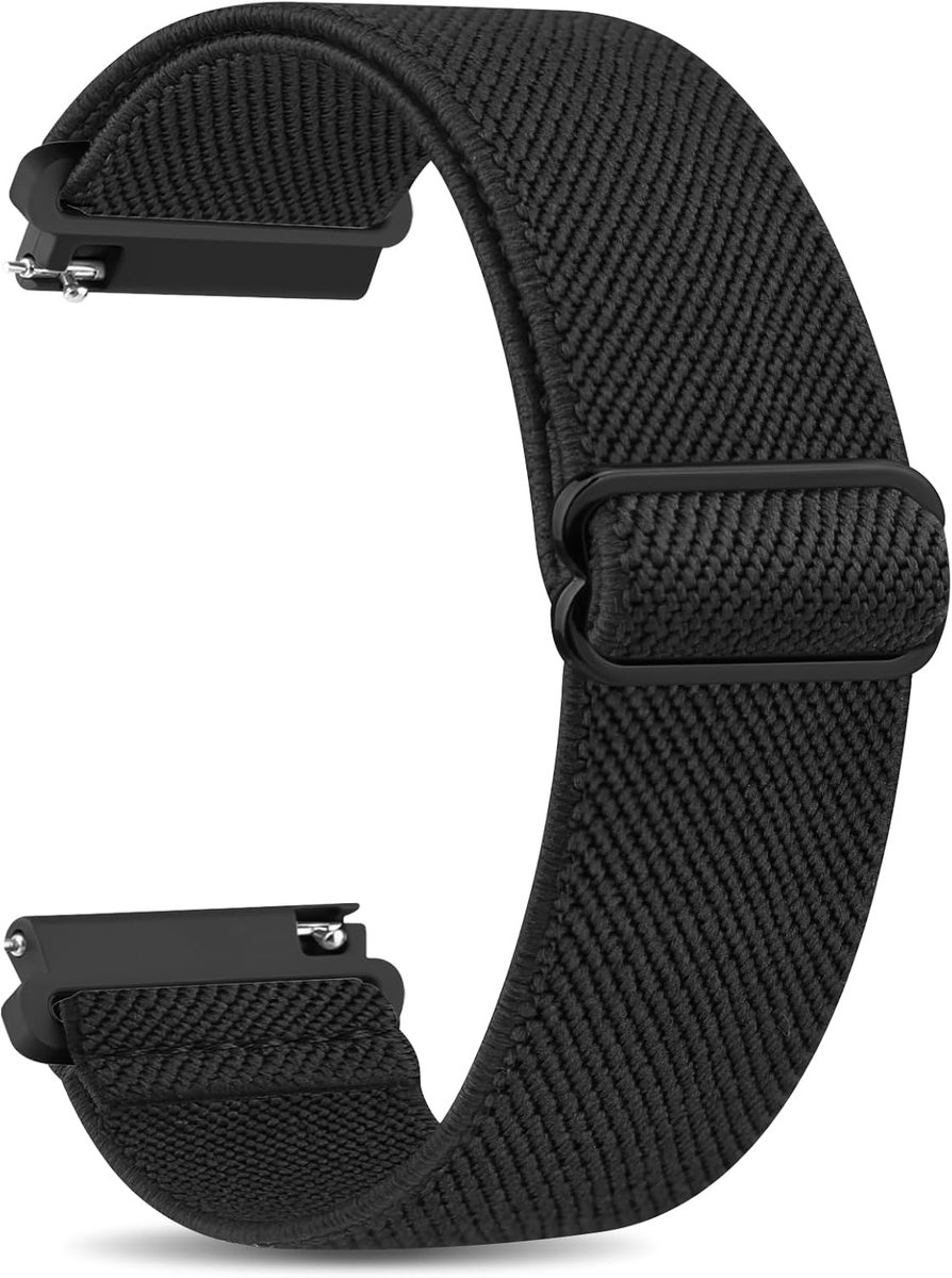 Smartwatch band 22mm 20mm 18mm - verstelbaar - nylon stof - comfortabele vervangband voor dagelijks gebruik - SnelShoppen