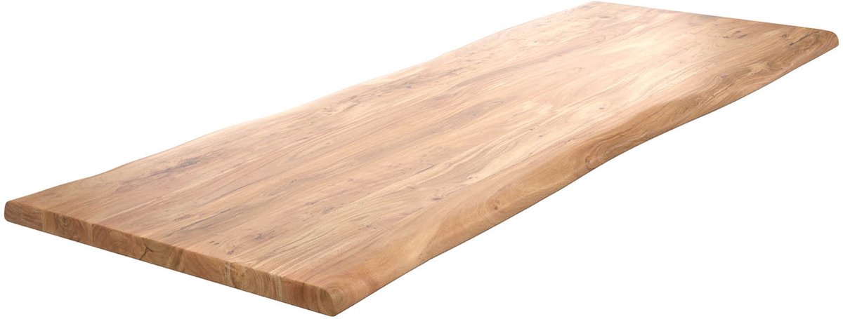 Tafelblad Edge acacia natuur 280x100cm XL Live-Edge