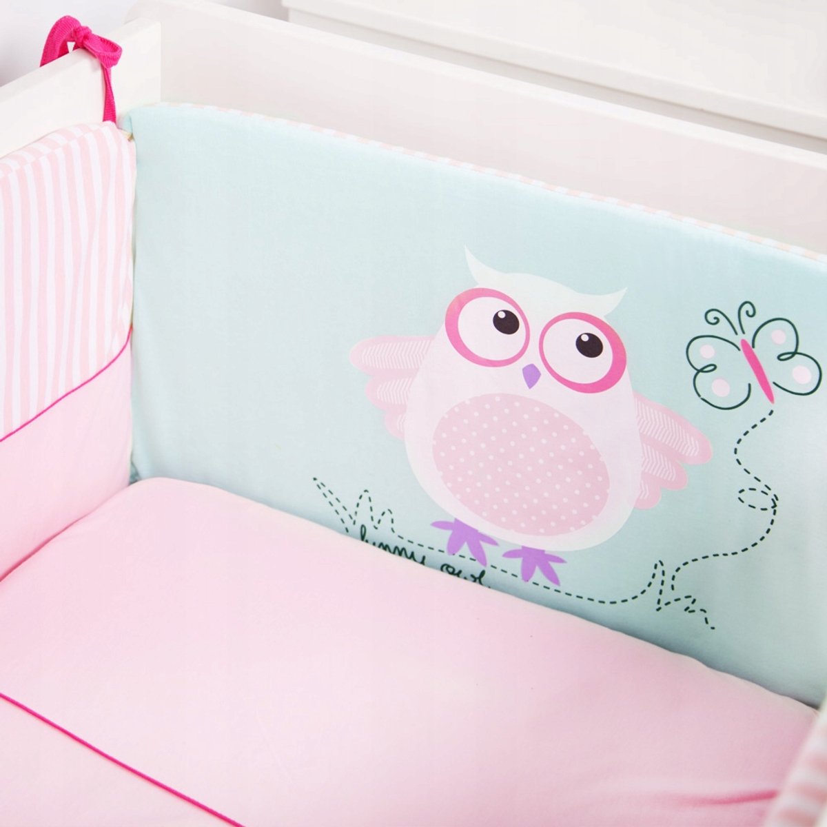 Kinderbeddengoed Set 135x100cm Katoen - Dekbedovertrek & Kussensloop