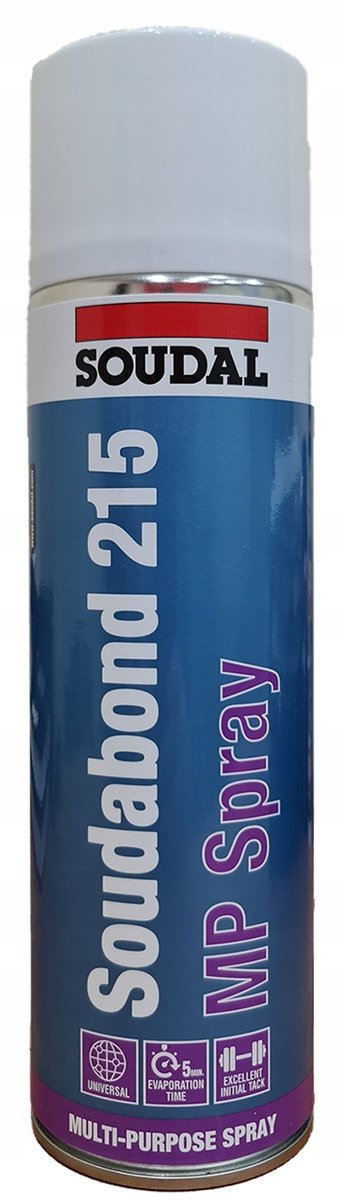 Soudal Primer Spray Lijm voor Folie & Banden Warmte-montage 500ml