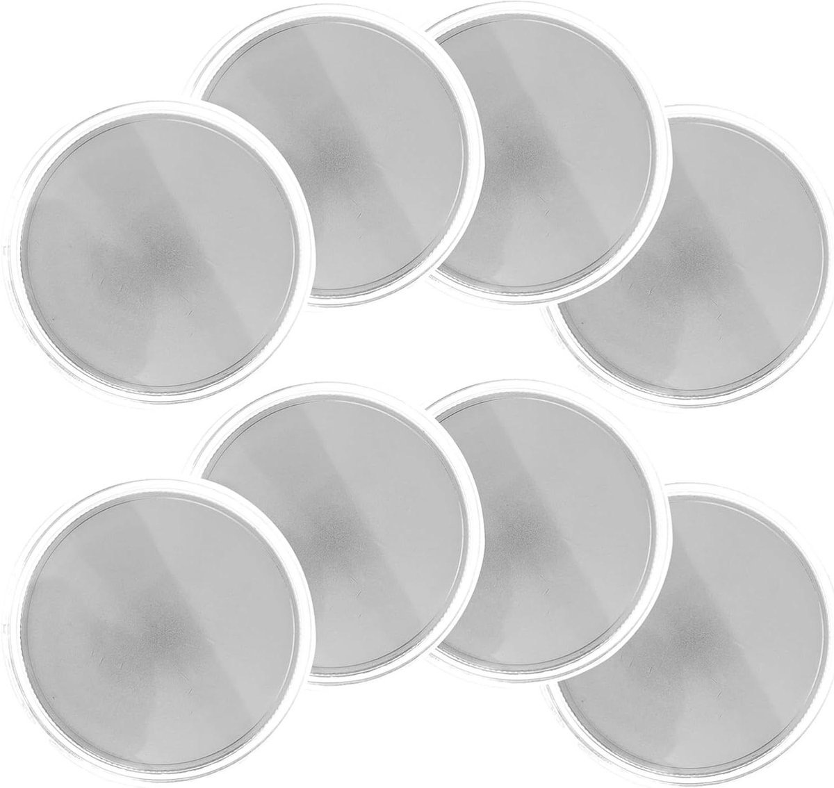 Coin Storage Box - Graveerbare Munt - Sieraden Maken - Met Opbergdoosjes - 4 cm - Koper Goudkleurig