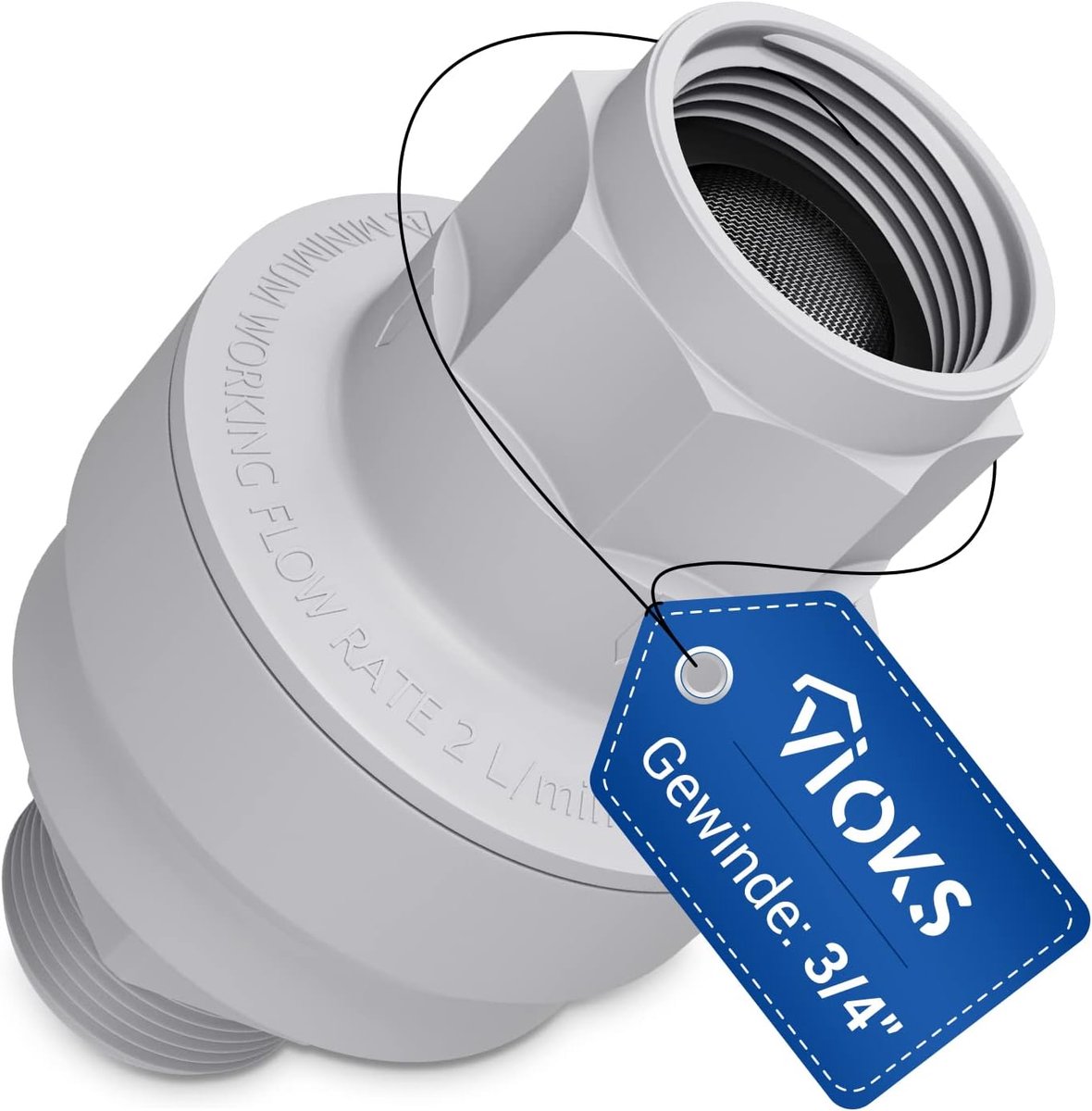 Waterstop 3/4 Inch - Aquastop Ventiel - Terugstroombeveiliging - Voor Wasmachine en Vaatwasser - SnelShoppen