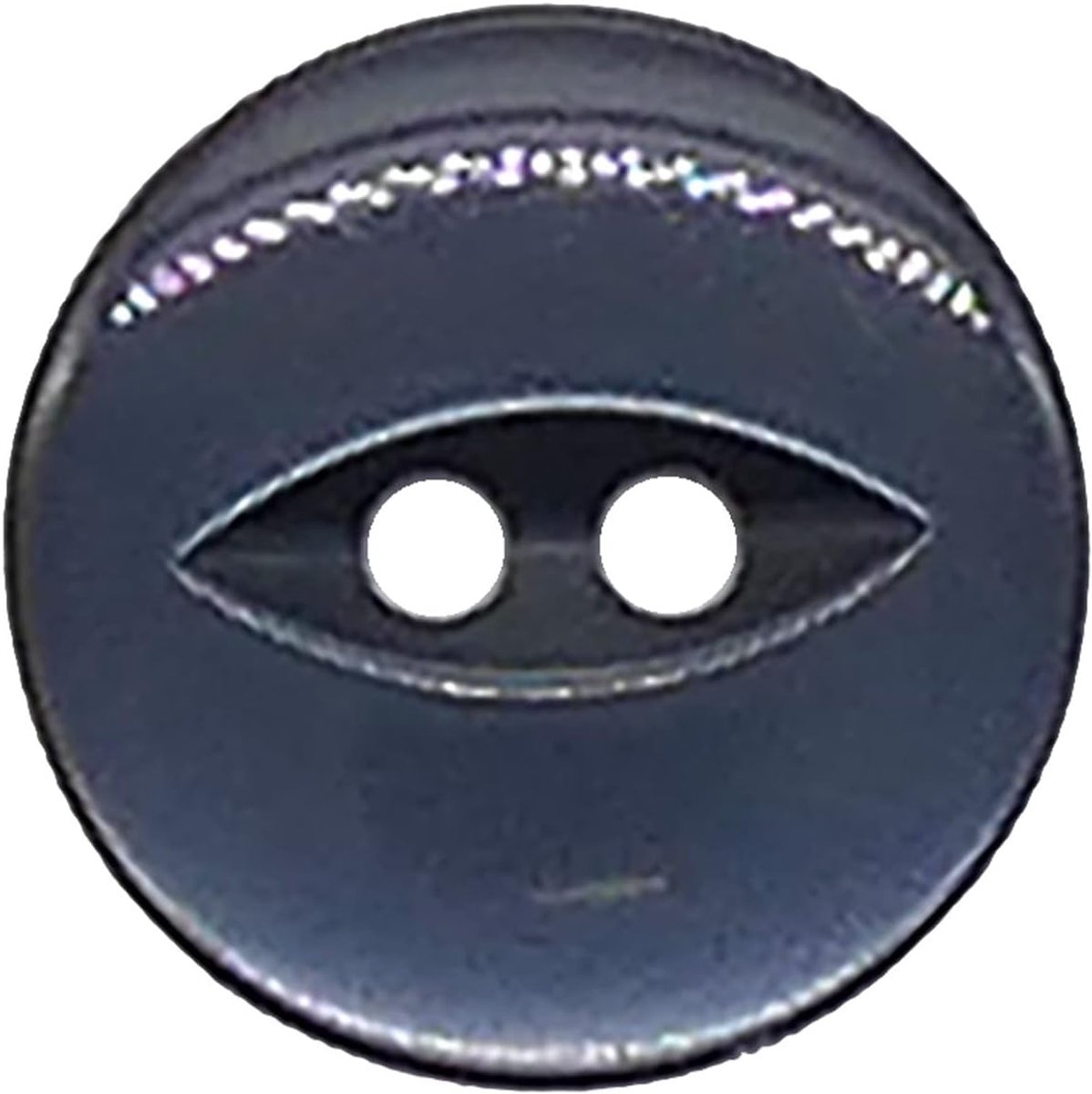 20 Pack Ronde Acryl Fish Eye Knoppen, Baby Knoppen, Naaien, Breien Knoppen - Navy 11mm/18 Lignes