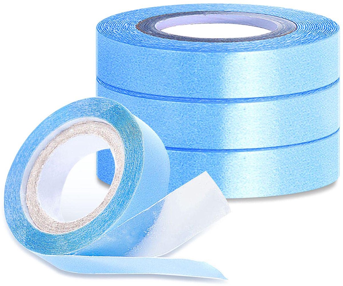 2 Rollen 3 Yard Dubbelzijdige Tape Super Blauw Lace Front Ondersteuning Sterke Tape voor Haarstukken & Pruiken Menselijk Haar Extensions