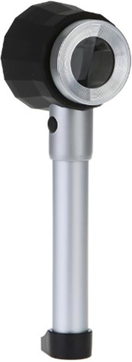 Metalen Loepen,10X-lens Met Schaal LED-Licht,Vergrootglas Voor Textieldruk Stoffensieraden Antieke Curiosa Identificatie Authenticeren