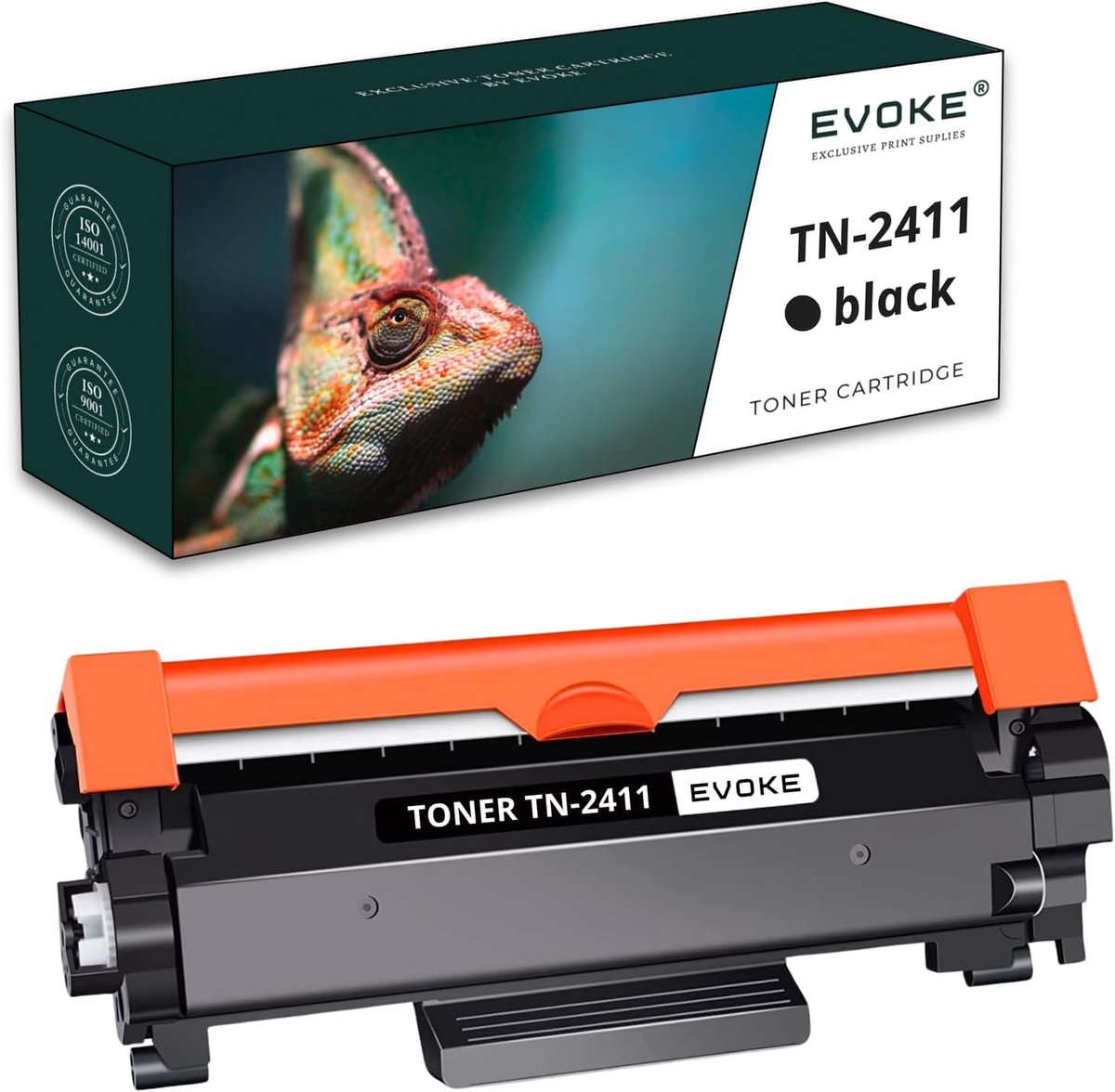 Toner zwart 1200 pagina's - compatibel met Brother MFC-L2712DW - 100% betrouwbaar - lange levensduur - SnelShoppen