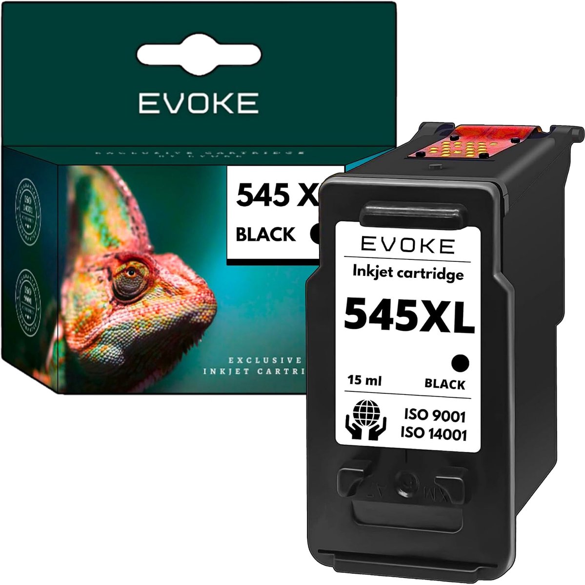 Inktcartridge 545 XL - Zwart - 400 pagina's - 100% compatibel met Canon - SnelShoppen