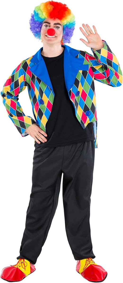 Herenkostuum clown Oleg