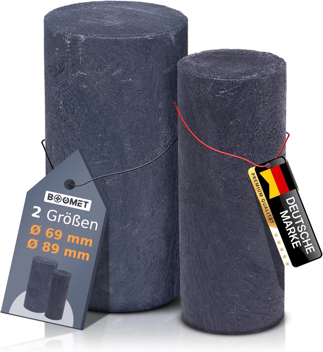 Inslaghulp voor bodemhulzen, vierkante palen 7 x 7 cm / 9 x 9 cm, Ø 89 mm, montagehulp, paalschoen, inslaggereedschap, hekpalenbevestiging