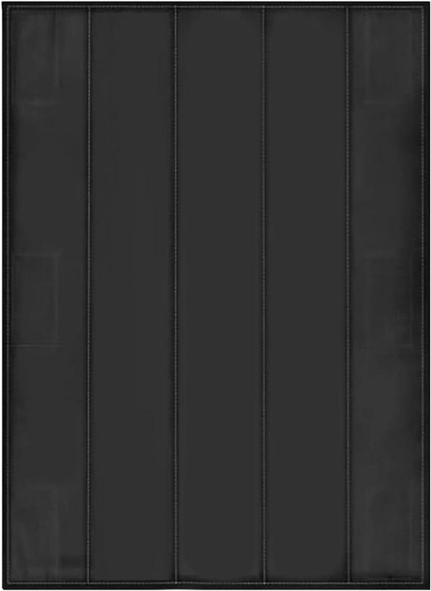 Magnetische Deksel - Winddichte Afdekking - Open Haard Gebruik - 12 Geïntegreerde Magneten - 99 x 81 cm - Zwart