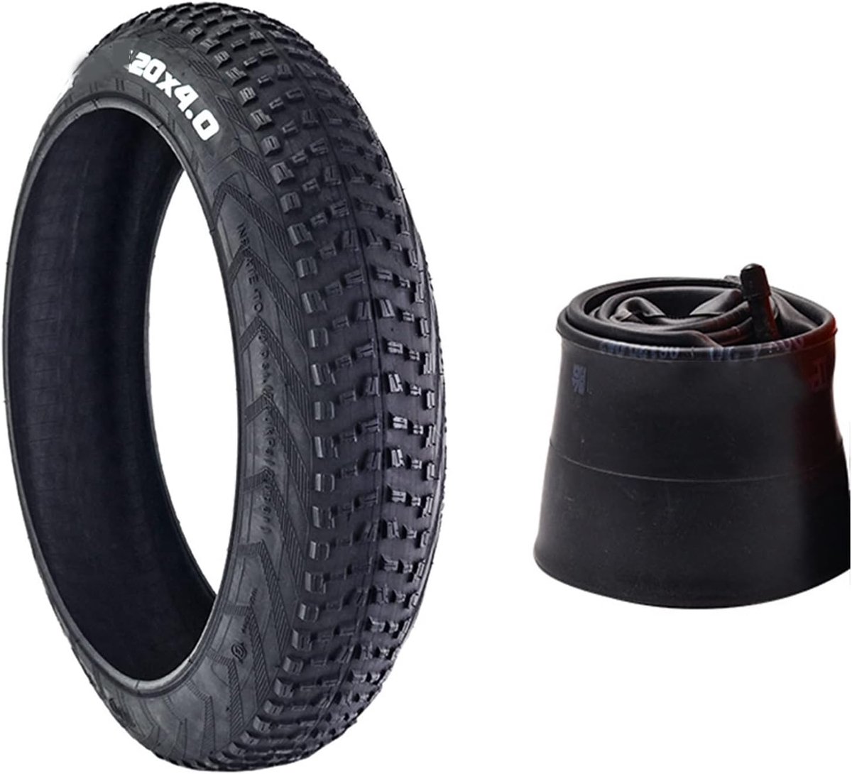 Fat bike banden 20 x 4.0 - Inclusief binnenband - Goede grip op onregelmatige ondergronden - SnelShoppen