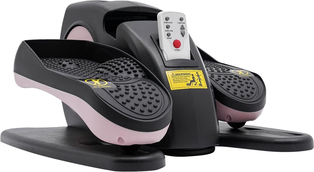 Ellipstrainer, mini-hometrainer, beentrainer, onder bureau, ellipstrainer, stepper voor thuis, gemotoriseerde ondertafel, ellipstrainer met afstandsbediening