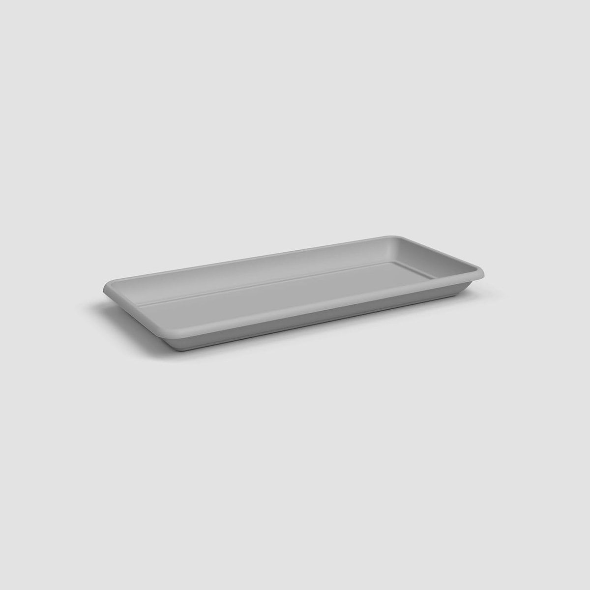 Venezia Rechthoekige Schotel 50 cm Licht Grijs