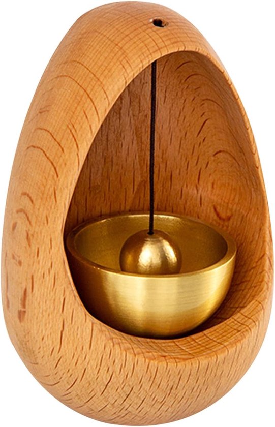 Magnetische Deurbel - Houten Bel - Winkel Welkom - Helder Geluid - 10 x 5.5 cm - Houtkleur — afbeelding 5