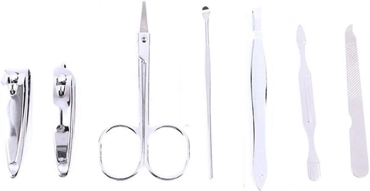 Teennagelknippers 7-delige set - nagelknippers en schaar - voor manicure en pedicure - verzorg uw nagels - SnelShoppen