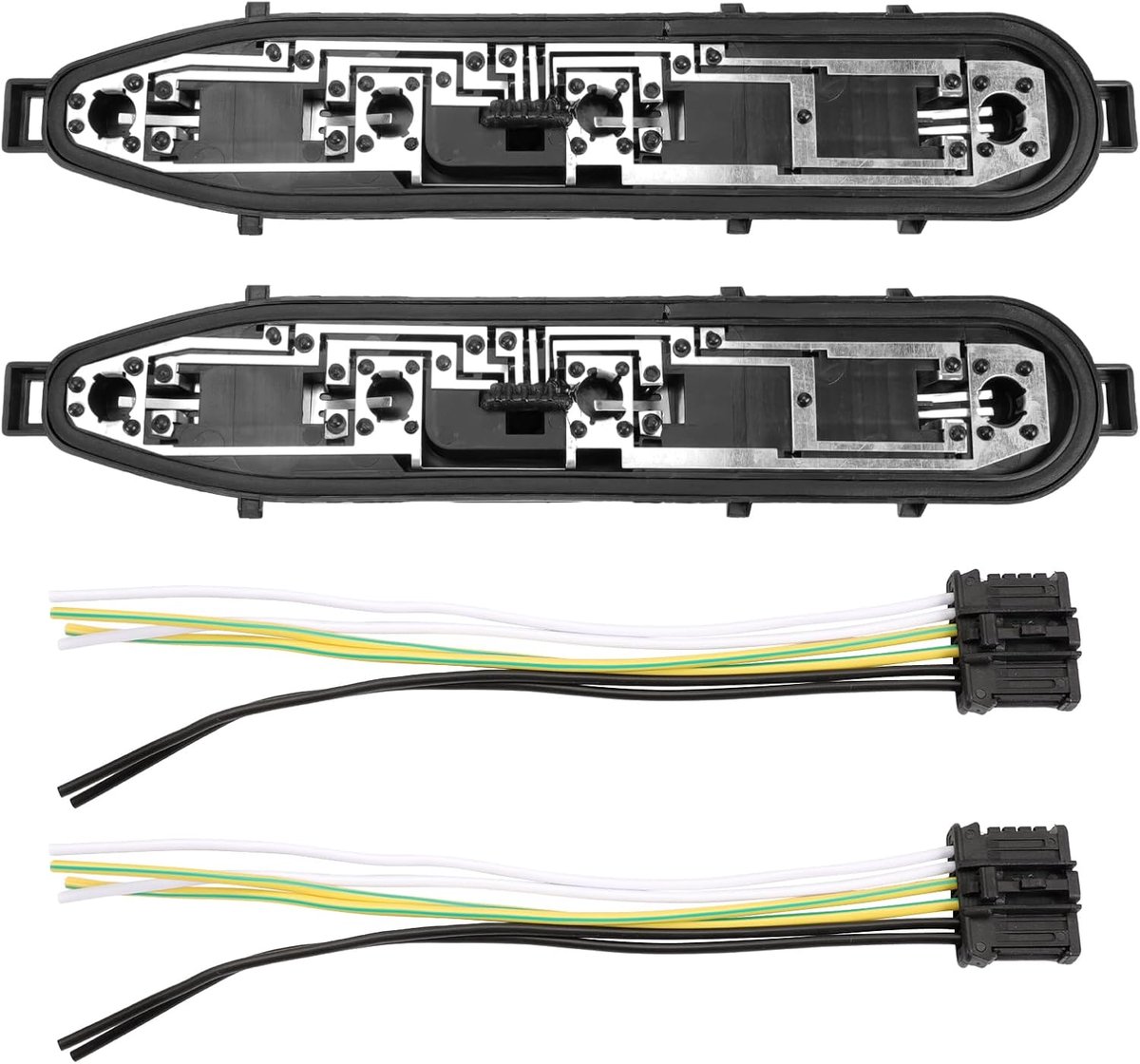 Lamp houder links en rechts - achterlichtplaat met stekker - geschikt voor Berlingo en Partner (2012-2018) - ShopVlot