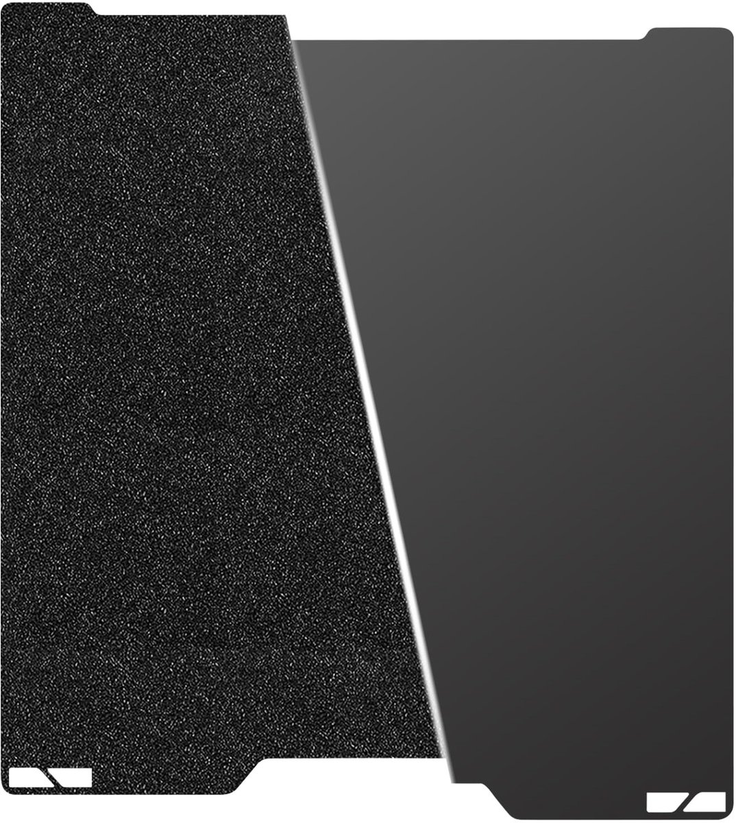 Bouwplaat voor 3D-printer 335 x 346,5 mm - dual textured en gladde PEI plaat - ShopVlot