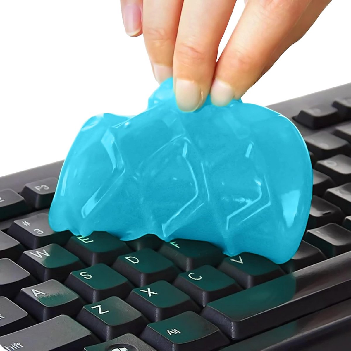Reinigingsgel voor Toetsenbord, Super Zacht en Kleverig Multifunctionele Magische Reinigingsgel, Universele Stofreiniger Kit voor Ccomputer Laptops Telefoon Auto Macbook Afstandsbediening