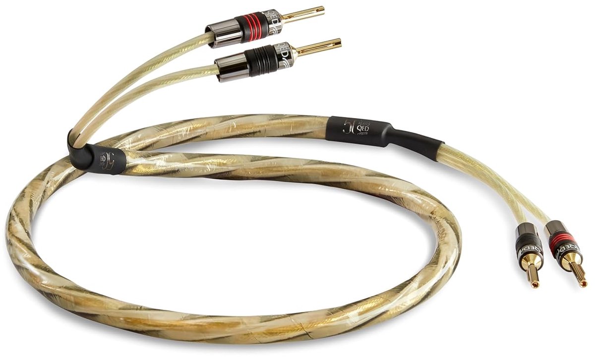 Speakerkabel 2 x 2.5 m - Voorgemonteerd - Hoogwaardige audiokwaliteit - Ideaal voor thuisgebruik - SnelShoppen