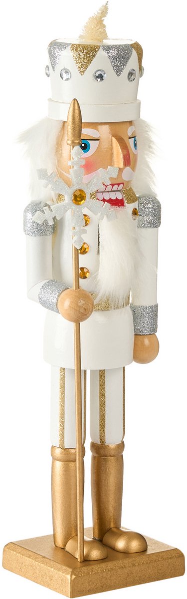 LJUNGAN - Decoratief figuur - Wit - Dennenhout