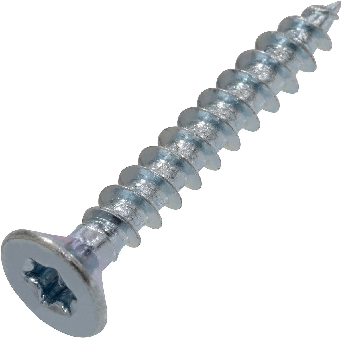 - C68221 - Set van 100 parkers voor hout met verzonken kop Ø3,5x25 mm met TX-steruitsparing - in verzinkt staal