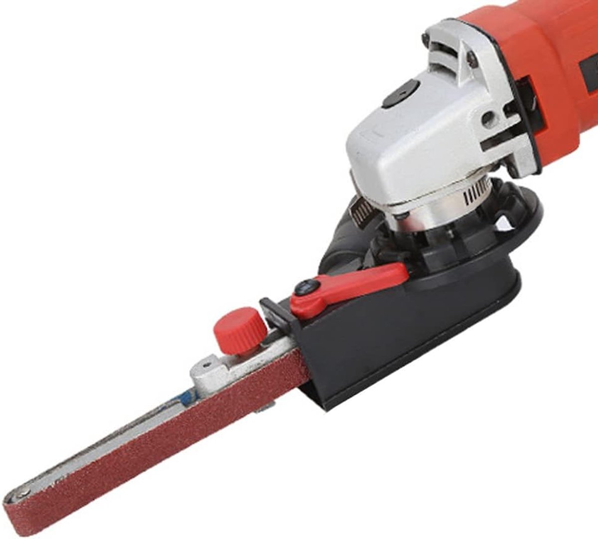 Slijpmachine voor hout, mini DIY Sander, schuurbandadapter voor 115 mm 4,5 inch en 125 mm 125 mm 5 inch elektrische haakse slijper