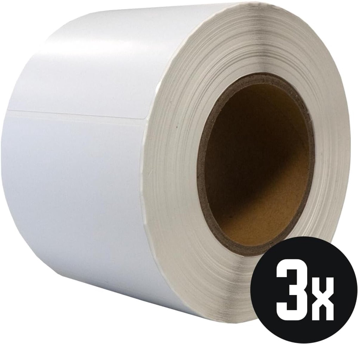 Thermo etiketten 100x85mm - Wit - Permanent - Geschikt voor diverse printers - SnelShoppen