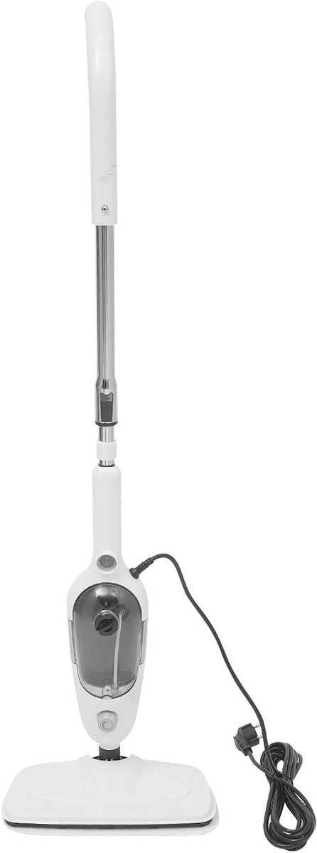 Stoomreiniger 10-in-1 - Stoommop vloerreiniger - Hygiënisch Huis - Krachtige Hoge Temperatuur - 1300 Watt - Wit