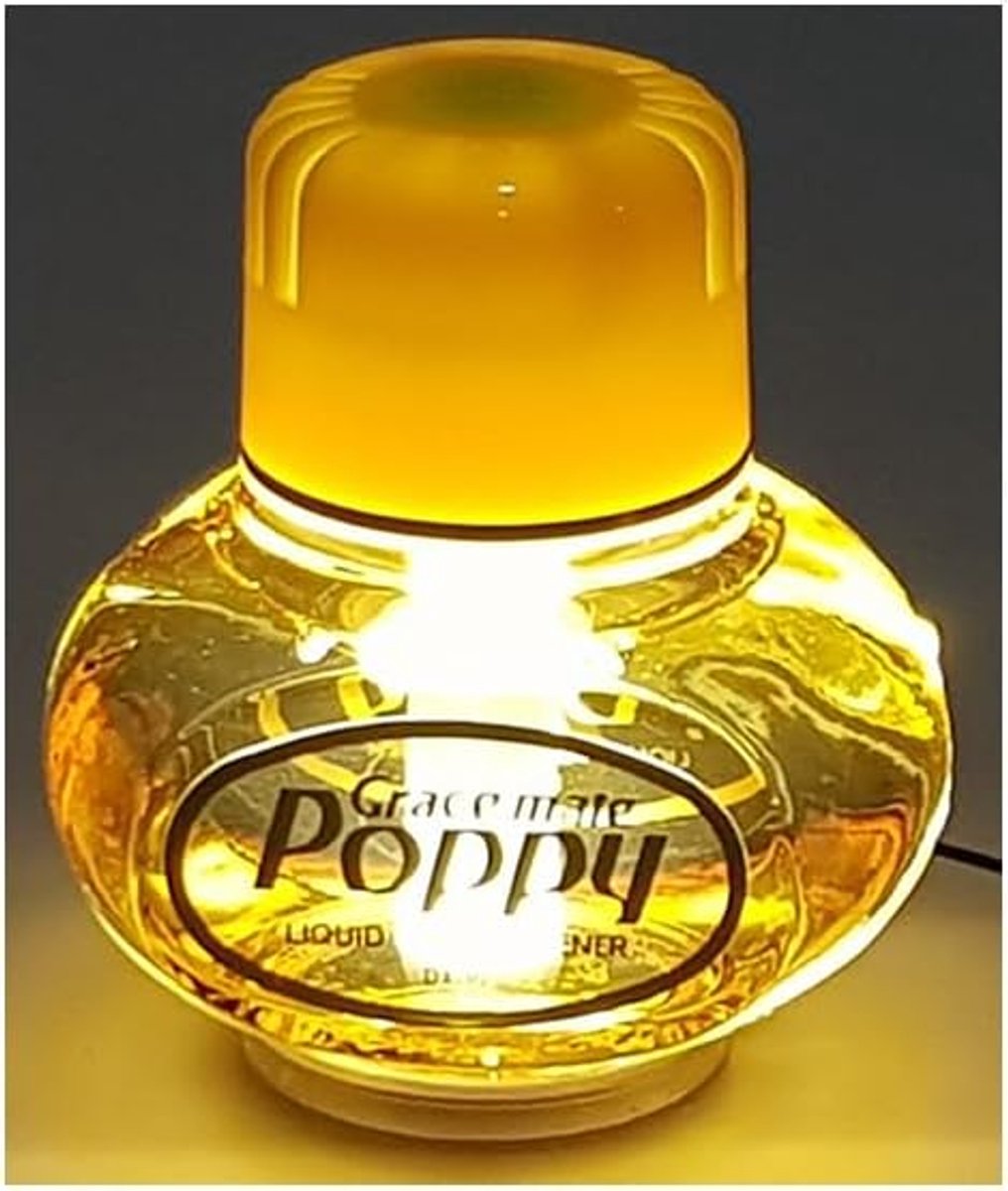 Luchtverfrisser Gardenia 150 ml - Gele fles - Zonder ledlamp - Ideaal voor thuis of auto - SnelShoppen